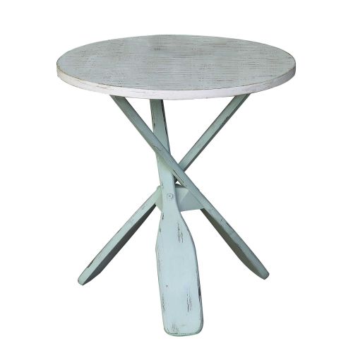 Chesapeake Two Tone Paddles Accent Table