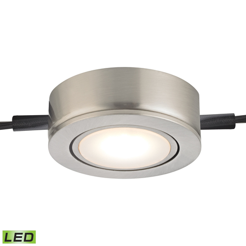 Tuxedo Swivel 1 Light Led Undercabinet Light In Satin Nickel