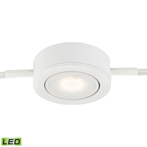 Tuxedo Swivel 1 Light Led Undercabinet Light In White