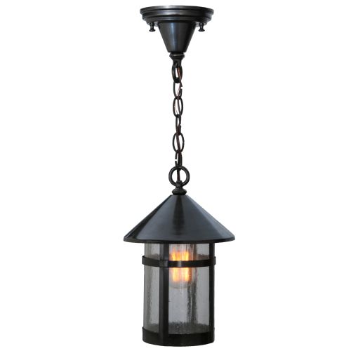 8" W Craftsman Signature Fulton Hanging Lantern Pendant