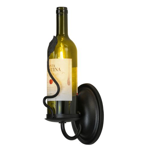 4" W Tuscan Vineyard Personalized Wine Bottle Wall Sconce