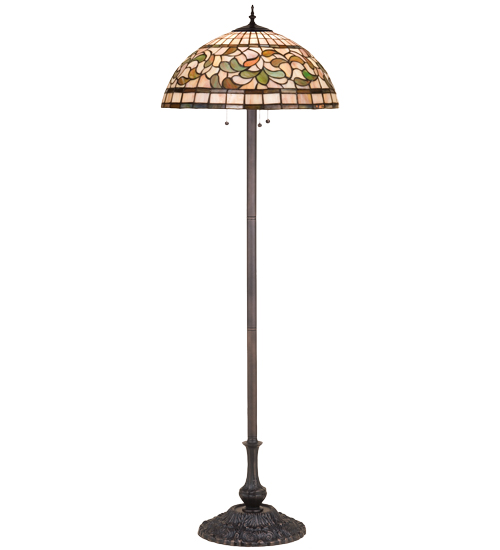 63"H Turning Leaf Floor Lamp