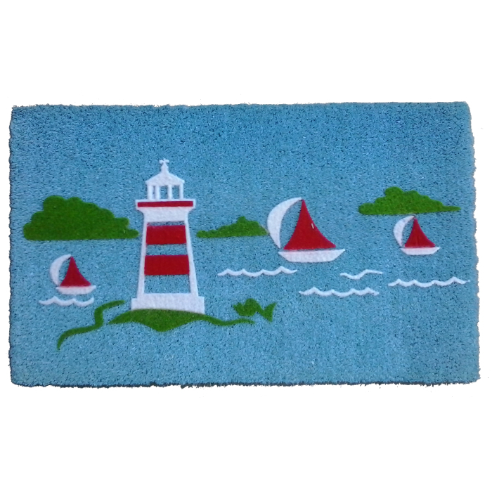 Yacht Light House Doormat