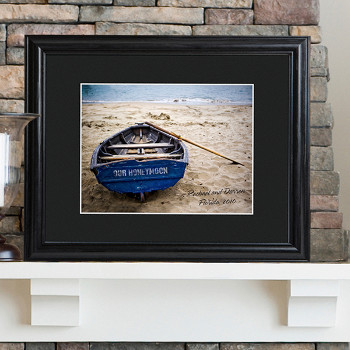 Personalized Life Is But A Dream Print With Wood Frame