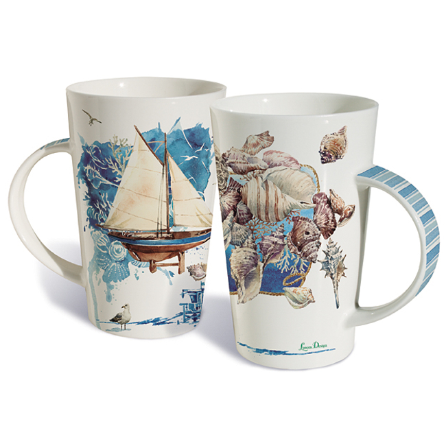 Coastal Impressions Mug Set Of 2
