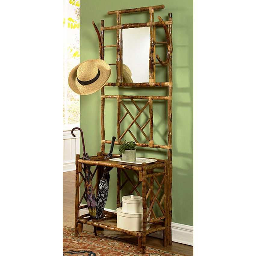 Coastal Rattan Tortoise Hall Tree