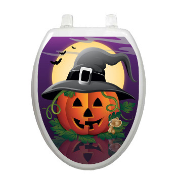 Halloween Toilet Seat Decoration