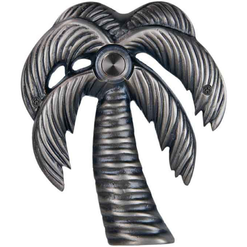 Palm Tree Pewter Doorbell
