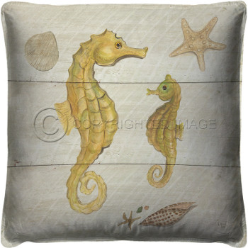 Seahorse Pillow
