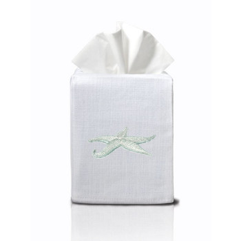 Sea Life Collection III Embroidery Tissue Box Cover