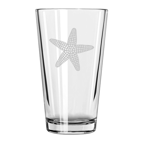 Star Fish, Hiballs  / Pint , 16  Oz., S/4