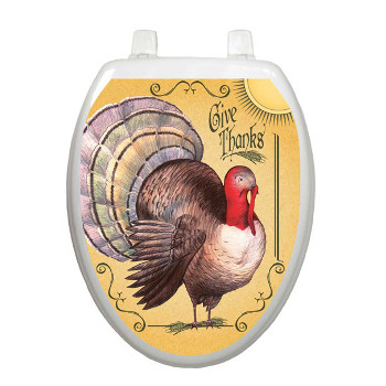 Thanksgiving Toilet Seat Decoration