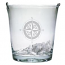 Compass Etched Ice Bucket