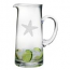 Starfish Etched Tankard Pitcher