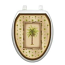 Palm Tree Toilet Seat Decoration