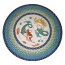 Mermaid Round Patch Braided Rug