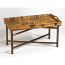 Coastal Rattan Butler Tray Table
