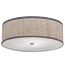 24"W Cilindro Textrene Flushmount