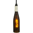 3" W Coastal Collection Anchor Wine Bottle Mini Pendant