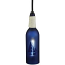3" W Coastal Collection Sailboat Wine Bottle Mini Pendant