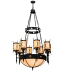 48"W Sabrina 8 Lt Chandelier