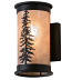 5"W Tall Pine Wall Sconce