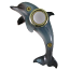 Painted Dolphin Doorbell