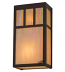 6.5"W Hyde Park Double Bar Mission Wall Sconce