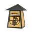 7" W Lake Clear Lodge Stein Wall Sconce