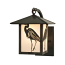 8" W Seneca Heron Curved Arm Wall Sconce