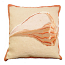 Whelk Shell Needlepoint Pillow