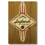 Classic Longboard Wood Art