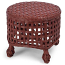 Riviera Wicker Ottoman