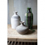 Black Grey And White Clay Vessels, Set of 3