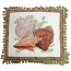 Shell I Petit Point Pillow