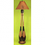 Coastal Lamp 2 Paddle W/ Round Base Floor Lamp