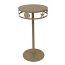 Coastal Lamp Drink Table W/ Multi Shell Band