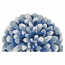 Liora Manne Frontporch Mum Indoor/Outdoor Rug - Blue, 24" By 36" 1/2 Rd