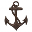Nautical Anchor Wall Decor, Oil Rubbed Bronze