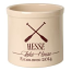 Personalized Oar Lake House Crock, Bristol Crock With Red Etching