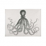 Octopus Wall Panel In Charcoal