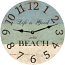Life Is Good At The Beach Clock