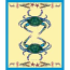 Blue Crab Female Throw