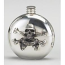 Poison Vial Pewter Flask