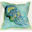 Jelly Fish Large Indoor Outdoor Pillow