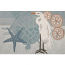 Coastal Egret Accent Rug