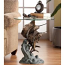 Marlin and Sailfish End Table with Glass Top