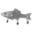 Coastal Fish Wall Mounted Pewter Key Hook
