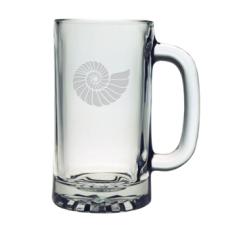 Nautilus Shell, Pub Beer Mugs, 16Oz,  S/4