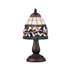 Mix-N-Match 1 Light Table Lamp In Tiffany Bronze